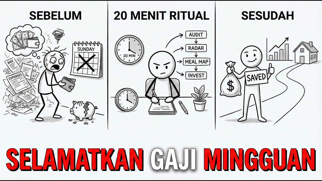 Gaji Selalu Numpang Lewat Lakukan Ritual 20 Menit Ini Sebelum Senin!