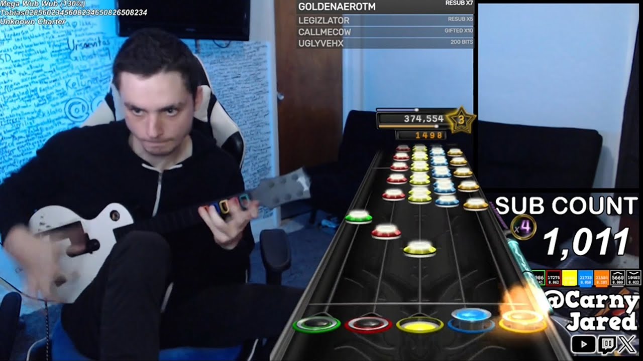 Mega Wub Wub 130% huge note streak
