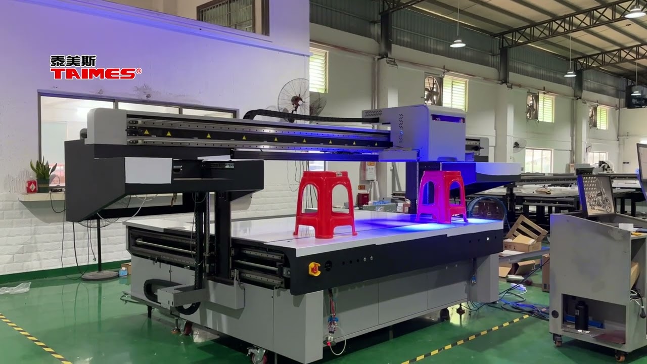 TAIMES Flatbed UV Printer X2513- Adjustable height up to 480mm