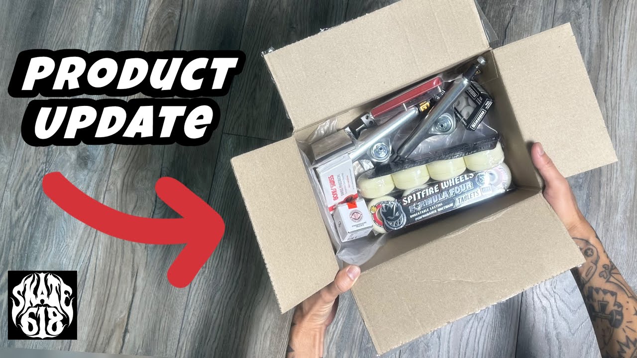 Unboxing Skateboarding Product [Wheels, Trucks, MORE]