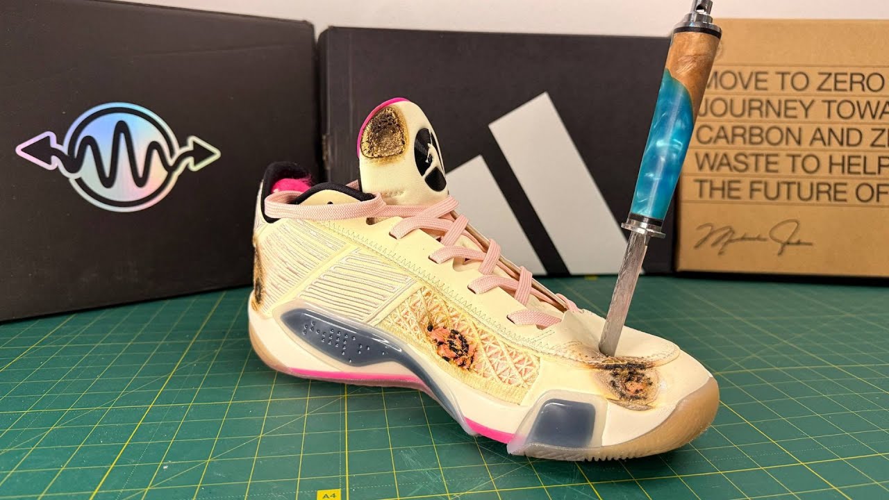 Air Jordan XXXVII LOW — REAL Durability Test 🔪 | Built to Last? Air Jordan 37 LOW - ASMR