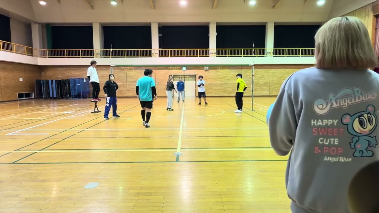 ソフトバレー練習2/22