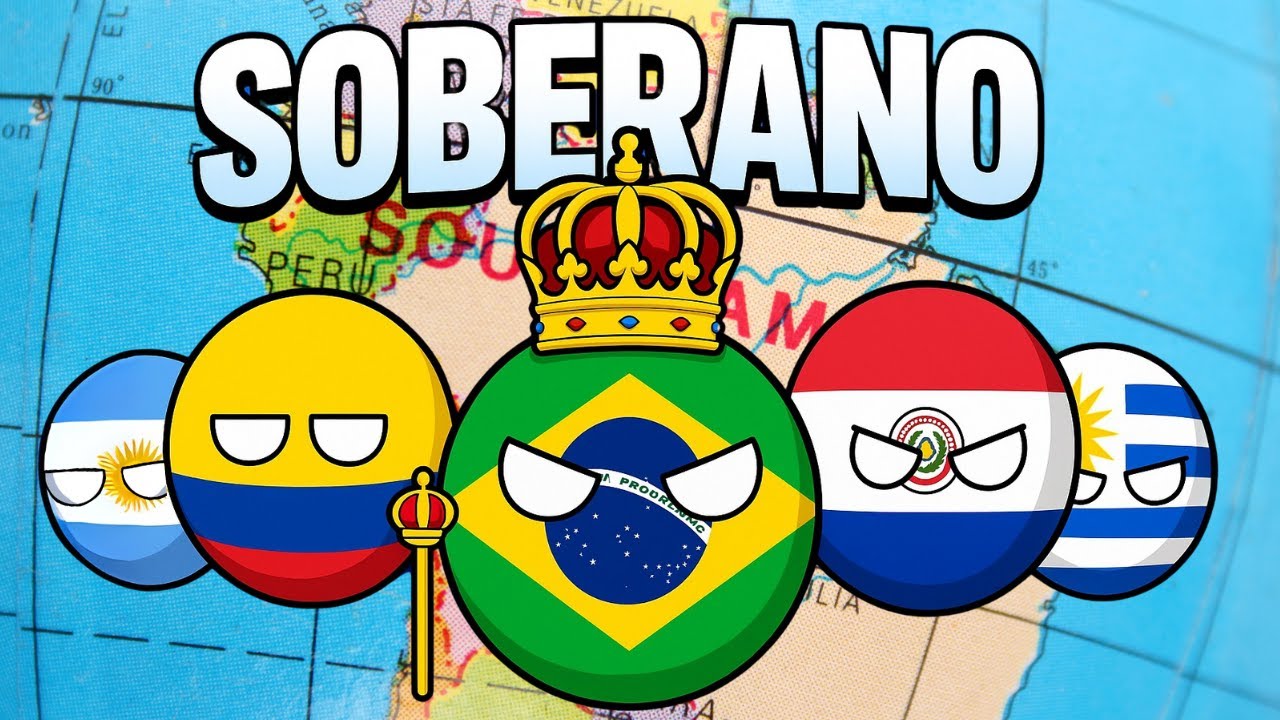 DOMINEI a América do Sul Inteira no CountryBalls! 😱🌍