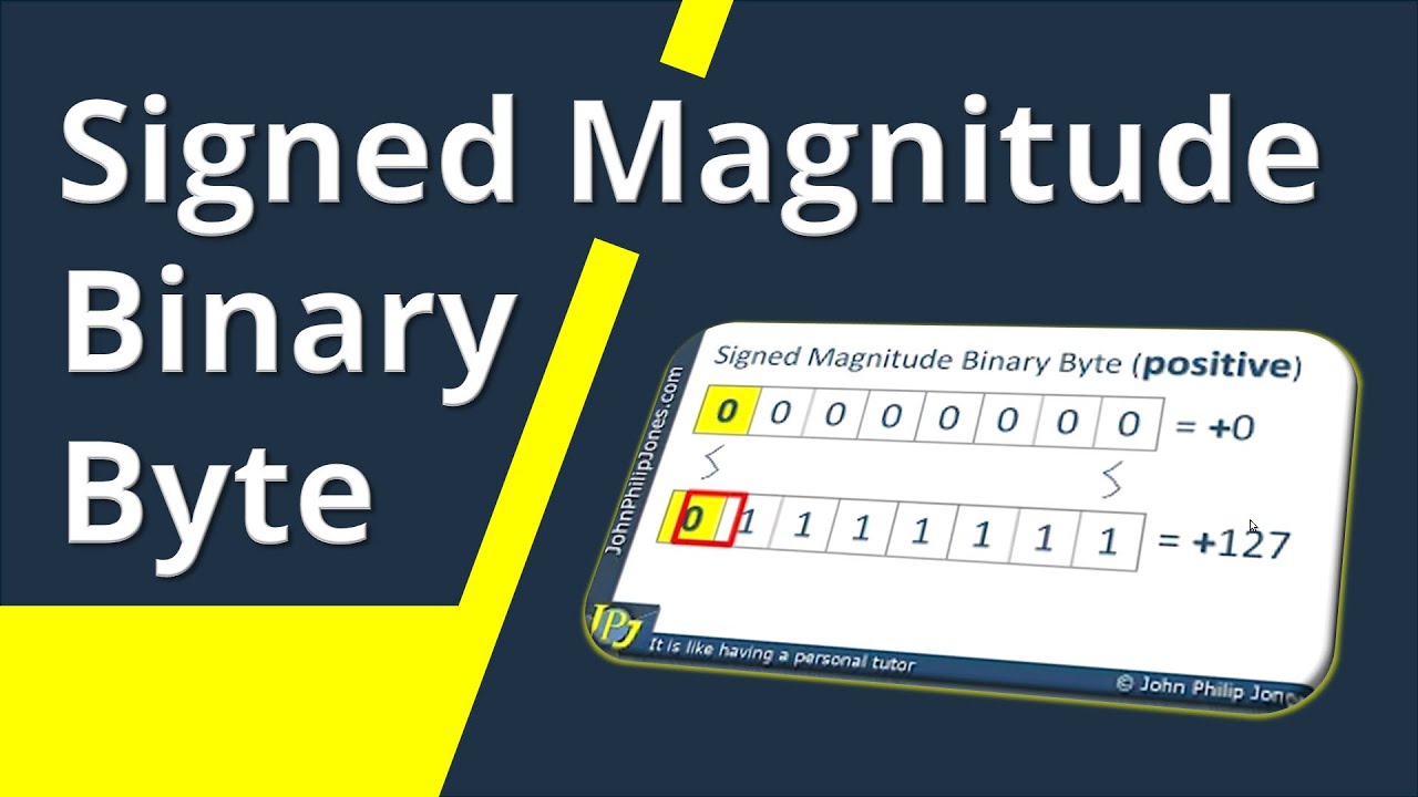 Signed Magnitude Binary Byte