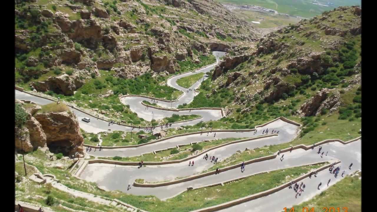 القوش دير ربن هرمز شمال العراق NORTH IRAQ 14/4/2013