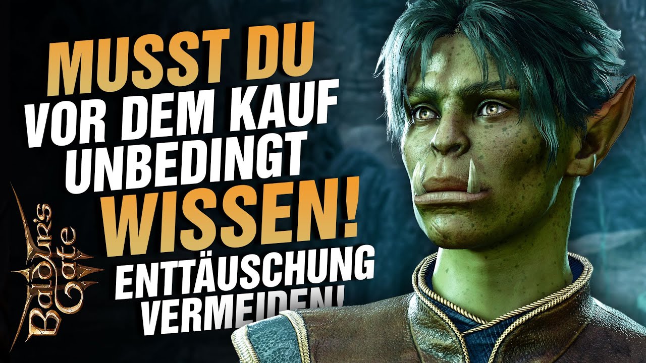 MUSST du Wissen BEVOR du Baldurs Gate 3 kaufst!