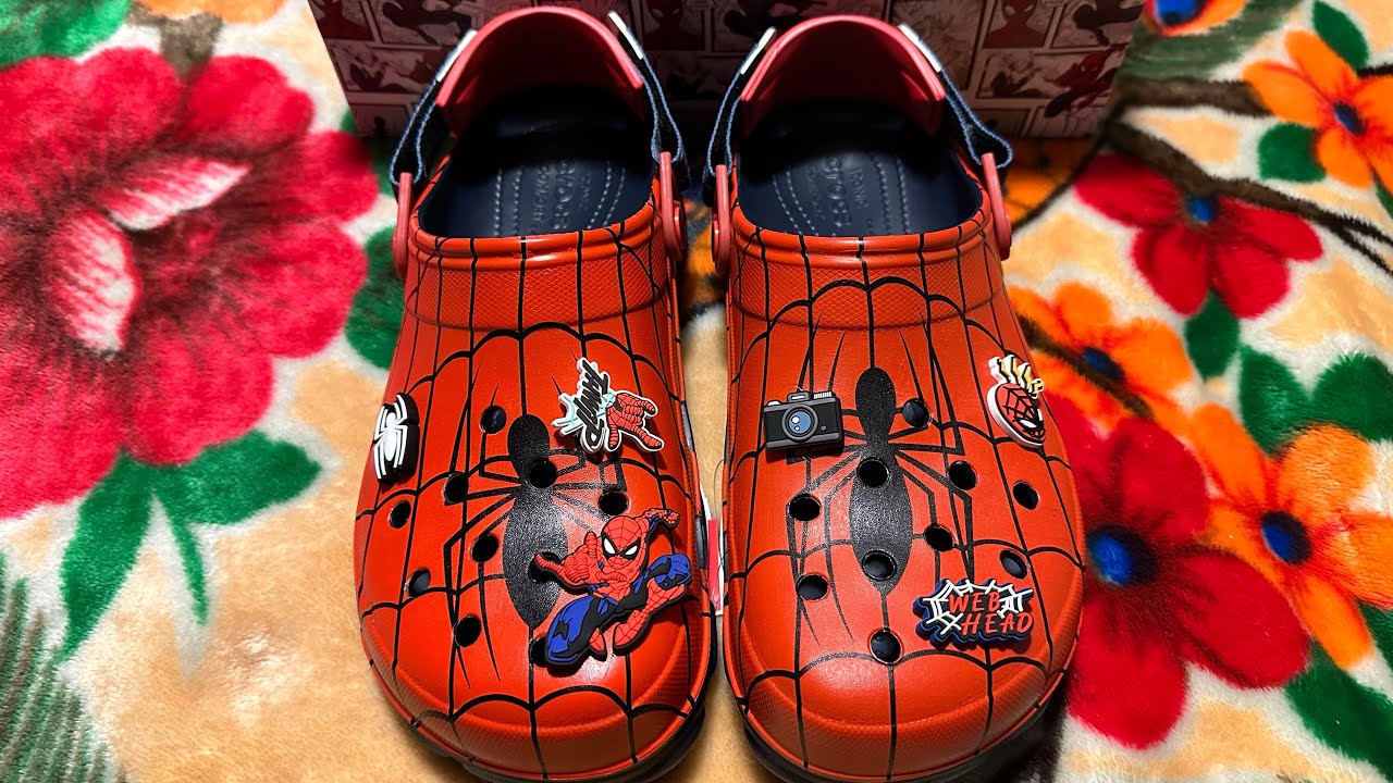Crocs x Spider-Man Unboxing