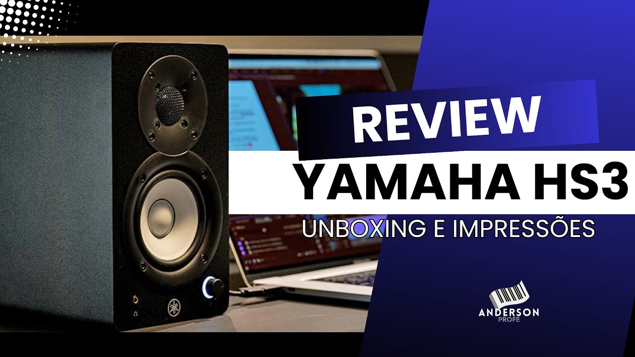 YAMAHA HS3 -  NÃO COMPRE ANTES DE ASSISTIR ISSO