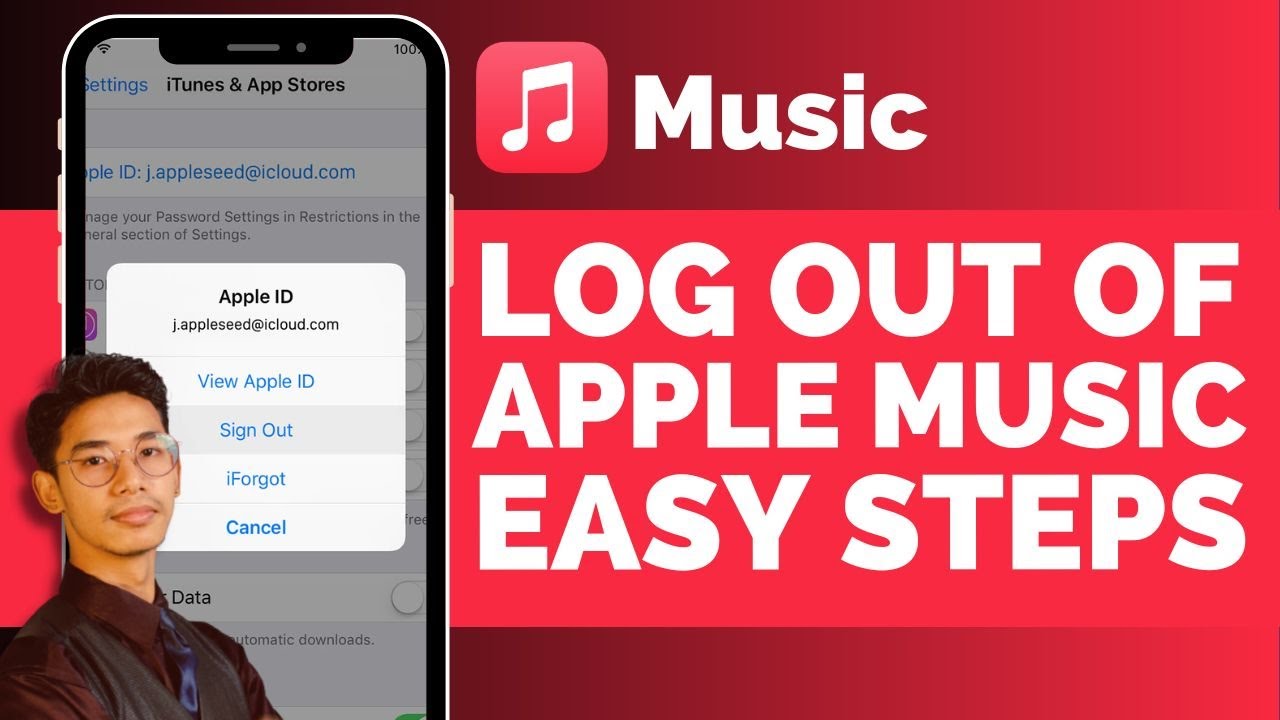 How To Log Out Of Apple Music !