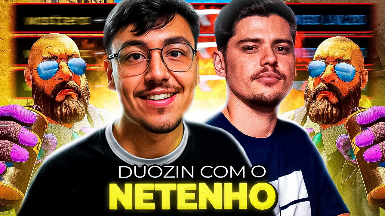 Tirei o NETENHO do PUBG pra jogar CS2...Olha o ESTRAGO que a gente FEZ!🔥