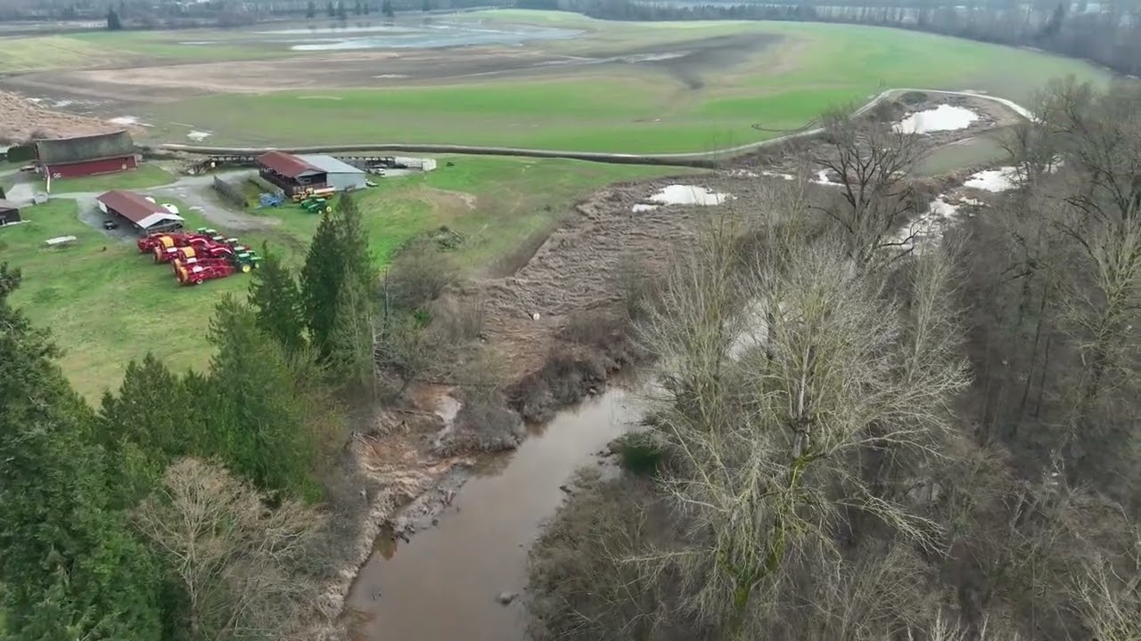 Sedro-Woolley 2025 Post Flood Drone (5)