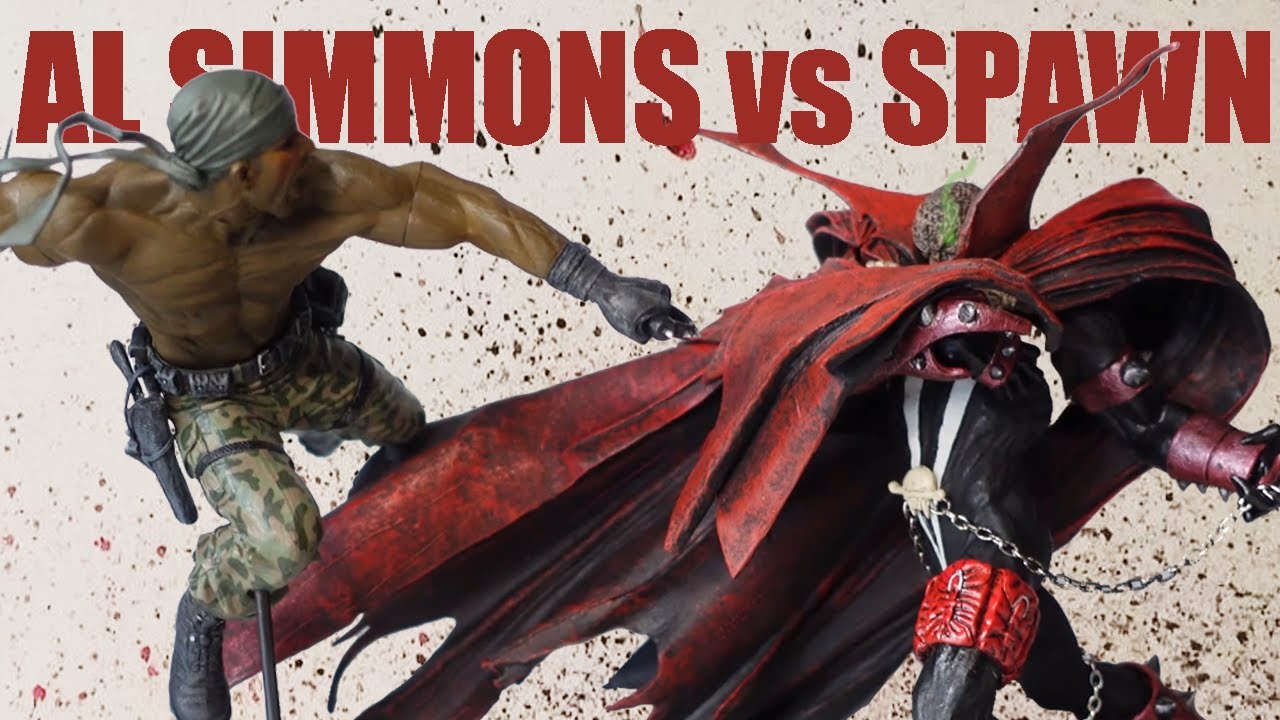 NEAR PERFECT FIGURES!!!!! Al Simmons vs Spawn | The Art of Spawn Series 27 | From 2005