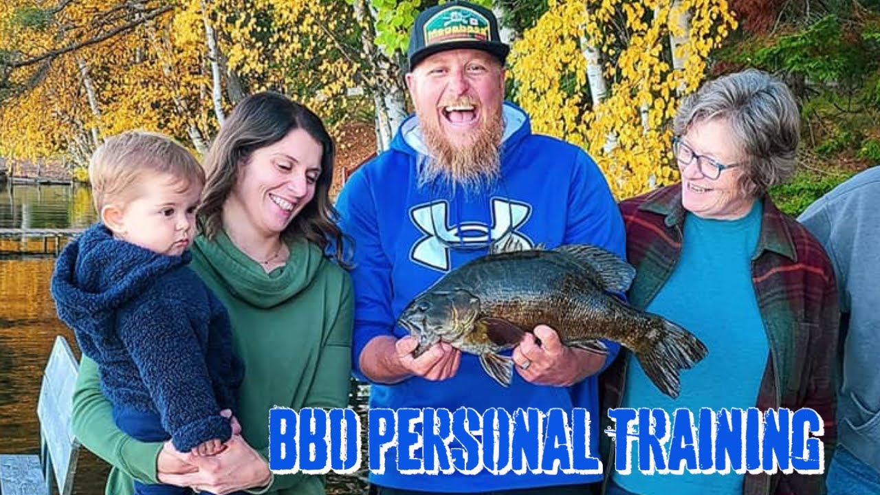 Matt Bozart PB Smallmouth on a BBD Personal Training Session