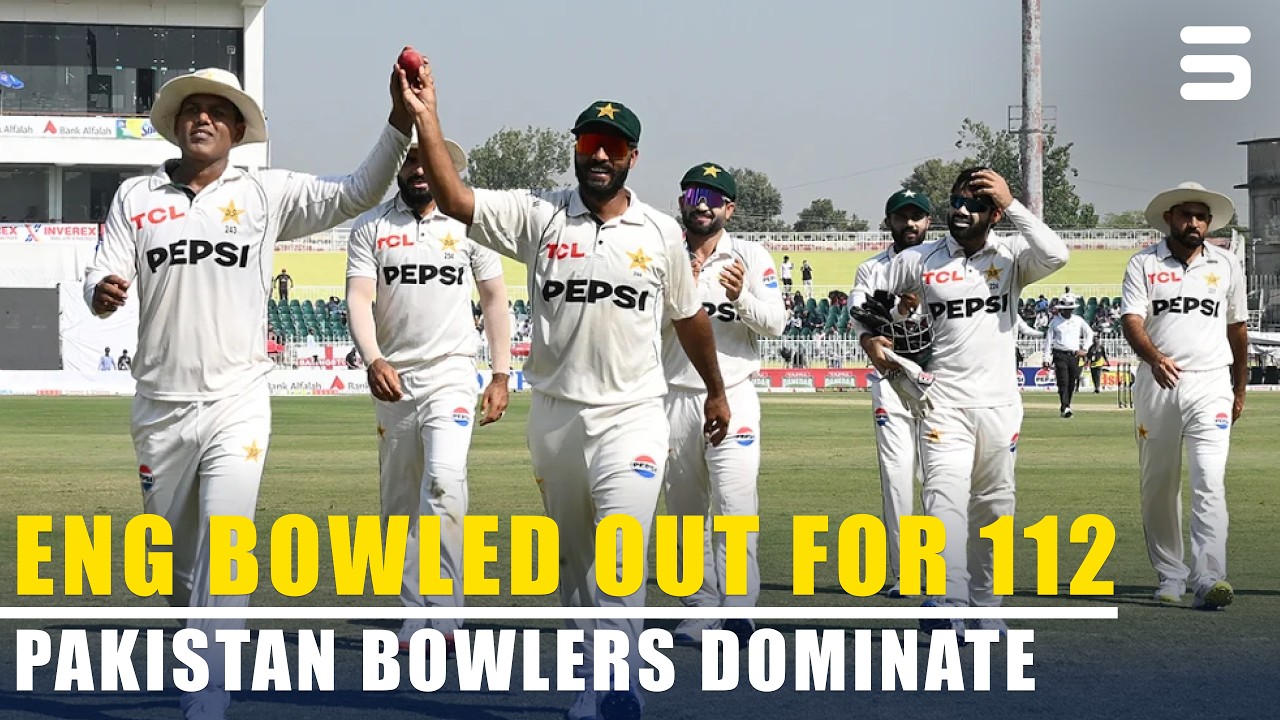 England&rsquo;s Batting Collapse! Pakistan Spinners Take 9 Wickets | PAK vs ENG | 3rd Test 2024 | MR1K