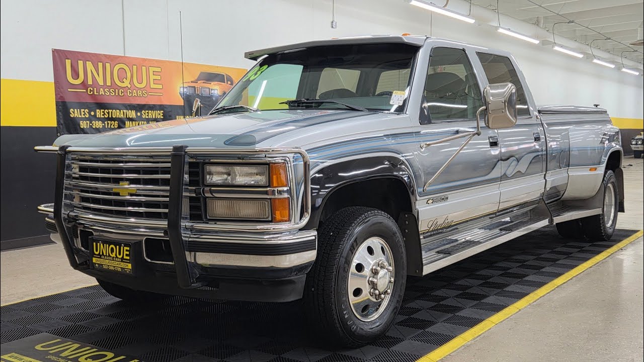 Chevrolet Silverado 3500 Dually Crew Cab 4x4, 1993 г., дизель | Продаётся за 24 900 долларов