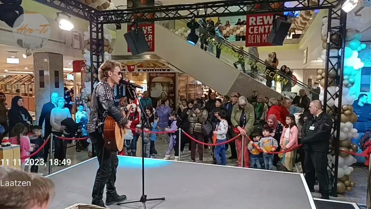 Peter Maffay Tribute Show Ewig im Leine Einkaufscenter