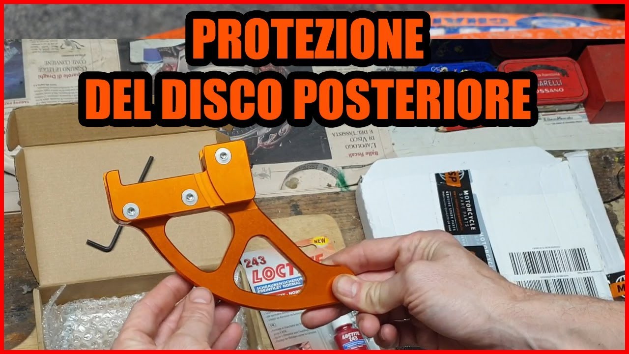 Come Montare la Protezione Freno del Disco Posteriore