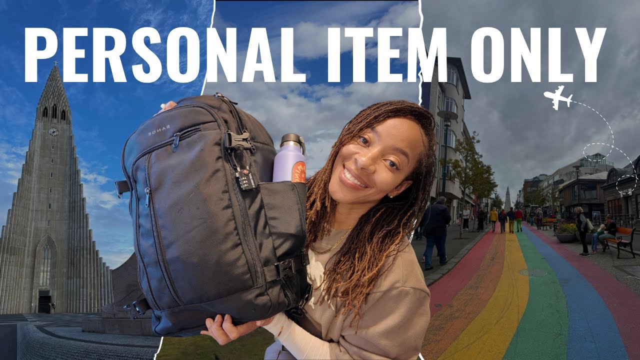 Iceland Summer Packing List: Everything I Fit in One Personal Item (and What I Missed!)