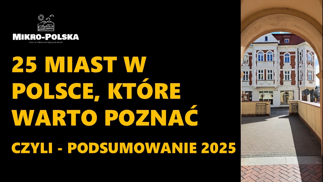 Oto 25 miast w Polsce, które warto odwiedzić w 2026 roku