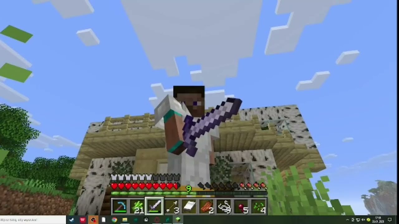 Zbudowałem AUTOMATYCZNĄ FARMĘ JEDZENIA w Minecraft i nigdy więcej nie zgłodniałem 😳