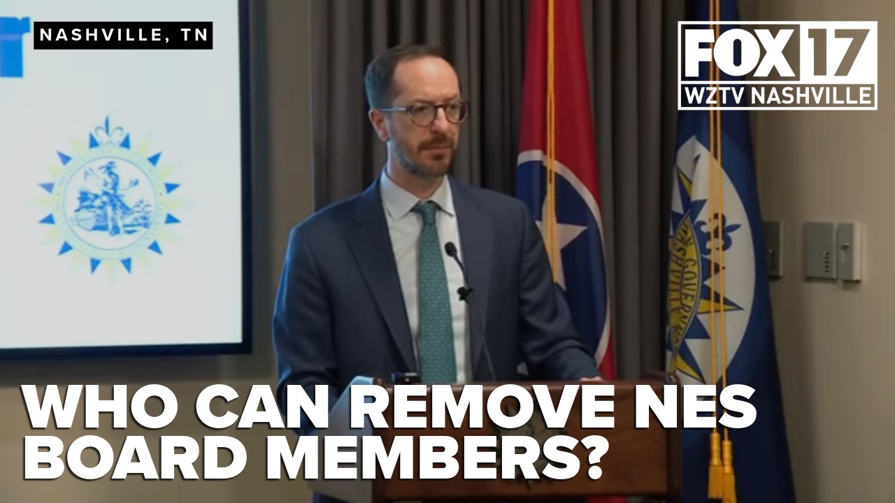 Who can remove NES board members? Nashville mayor gives response