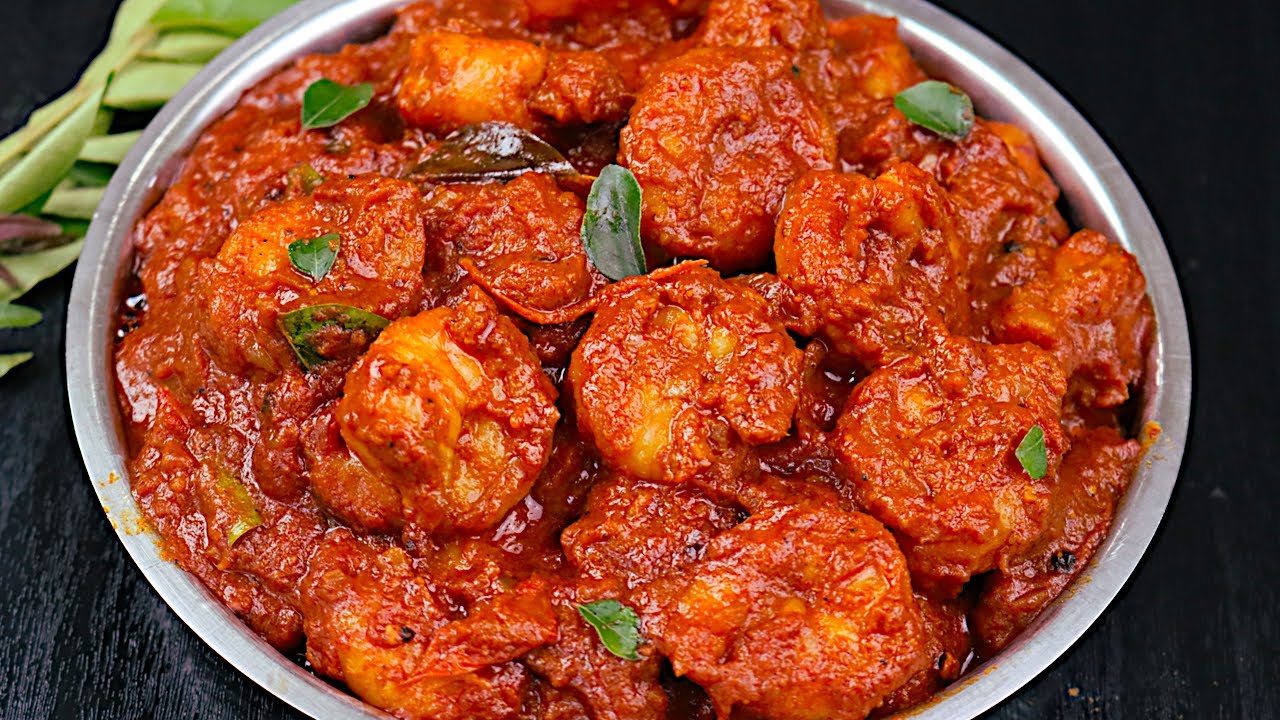 இறால் தொக்கு ஈஸியா சுவையா இப்படி செஞ்சு பாருங்க| Prawn thokku Recipe in Tamil / Eral Thokku in tamil