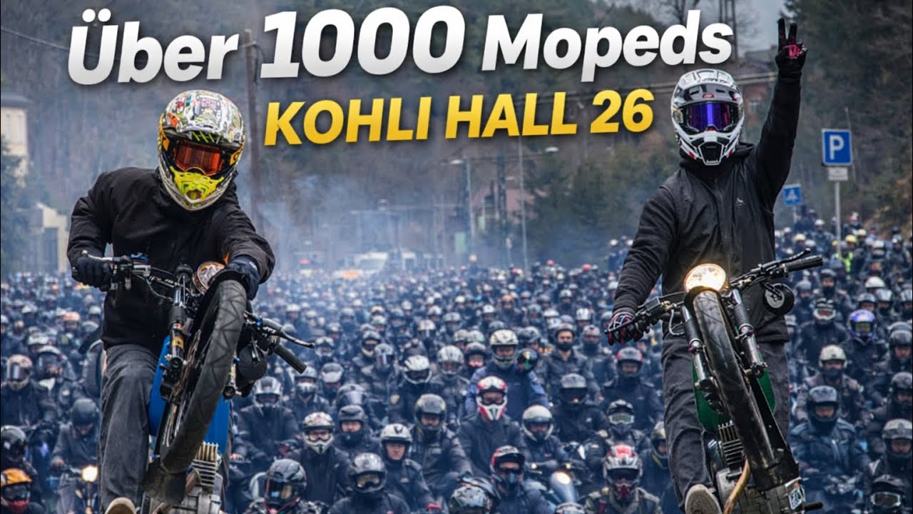 SIMSON Ausfahrt Eskaliert! | Kohli Hall 2026 | VLOG 