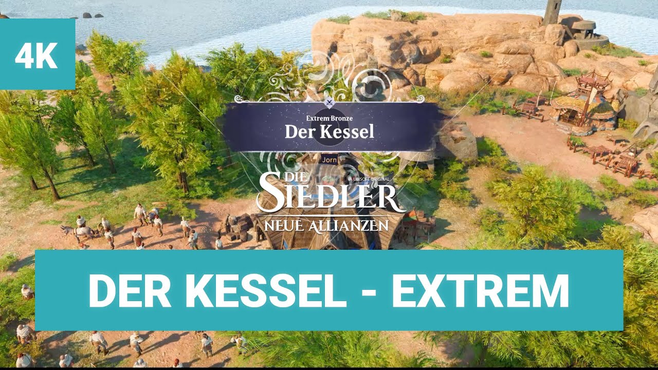 Die Siedler: Neue Allianzen | Der Kessel | Extrem Gefecht 1vs1 | No Commentary | Let's Play