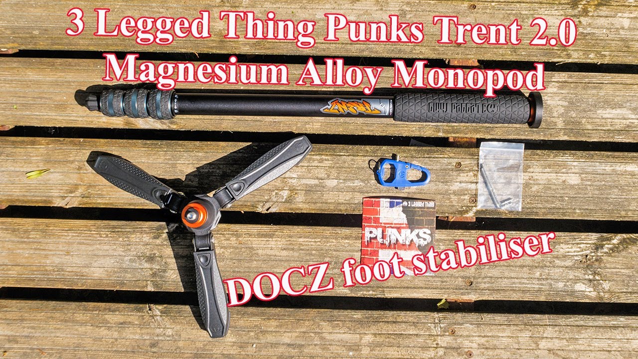 3 Legged Thing Punks Trent 2.0  monopod 2m tall