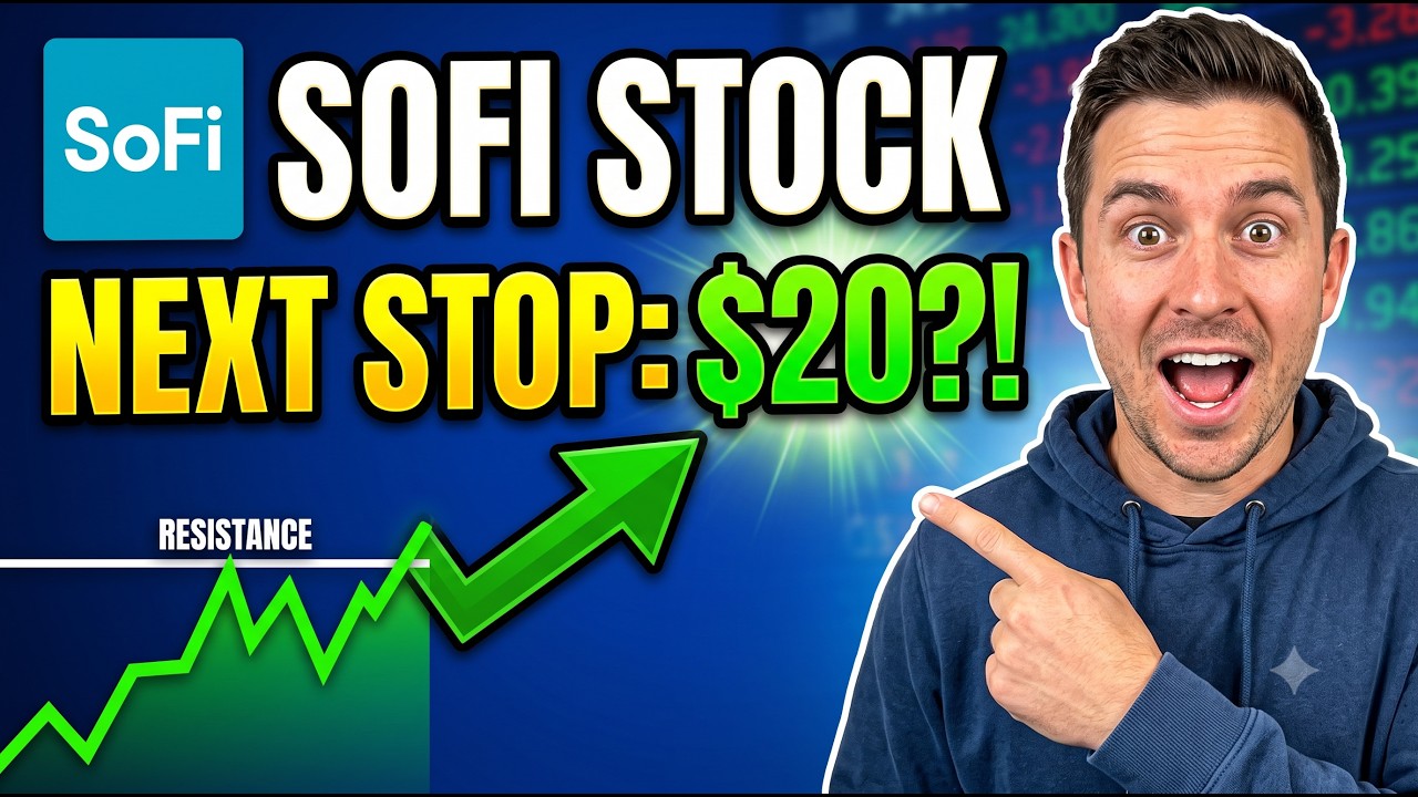 Прогноз цены акций SoFi: прорыв до 20 долларов, которого все ждут