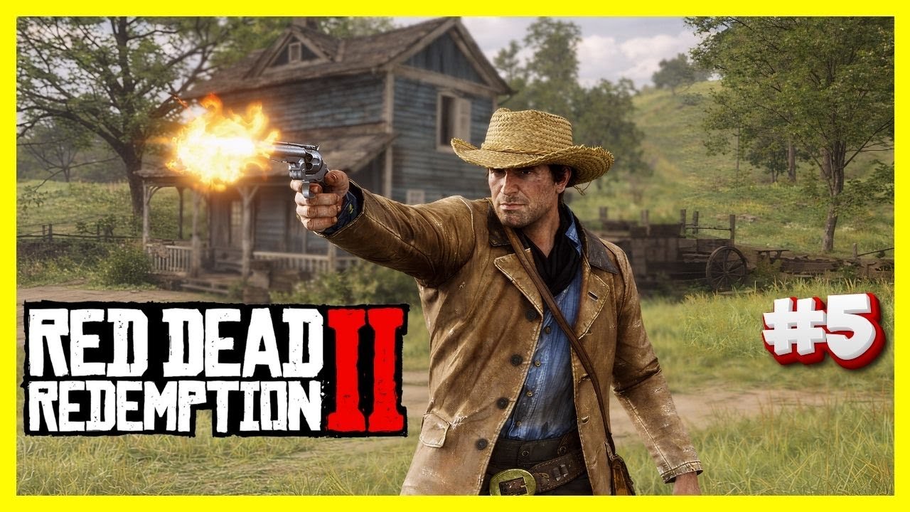 Red Dead Redemption 2 I Parte 5 I Jogando pela 1ª vez I PS5 I Legendado em português
