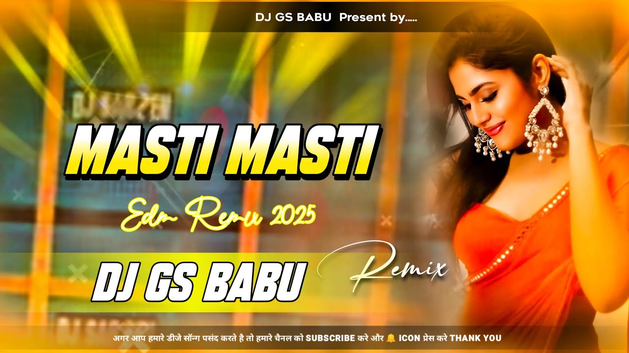 Masti Masti | Most Popular Hindi Dj Remix Songs | Chalo Ishq Ladaaye | Dj Remix Hard Bass DJ GS BABU
