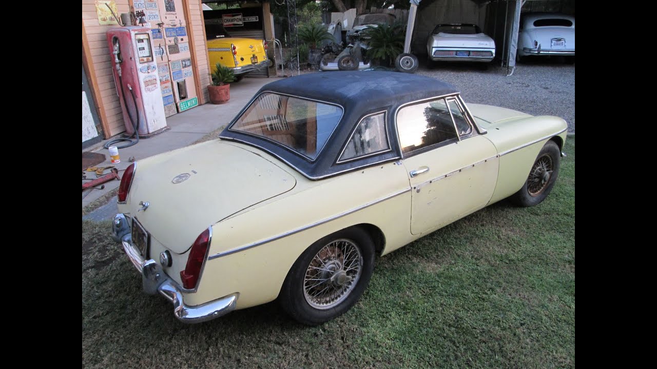 1965 MGB Barn Find, out of 35 years of storage!