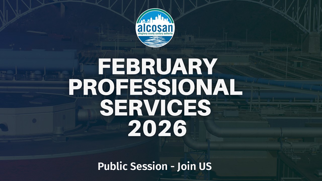 2026 ALCOSAN Professional Services Committee Meetings - February 2026