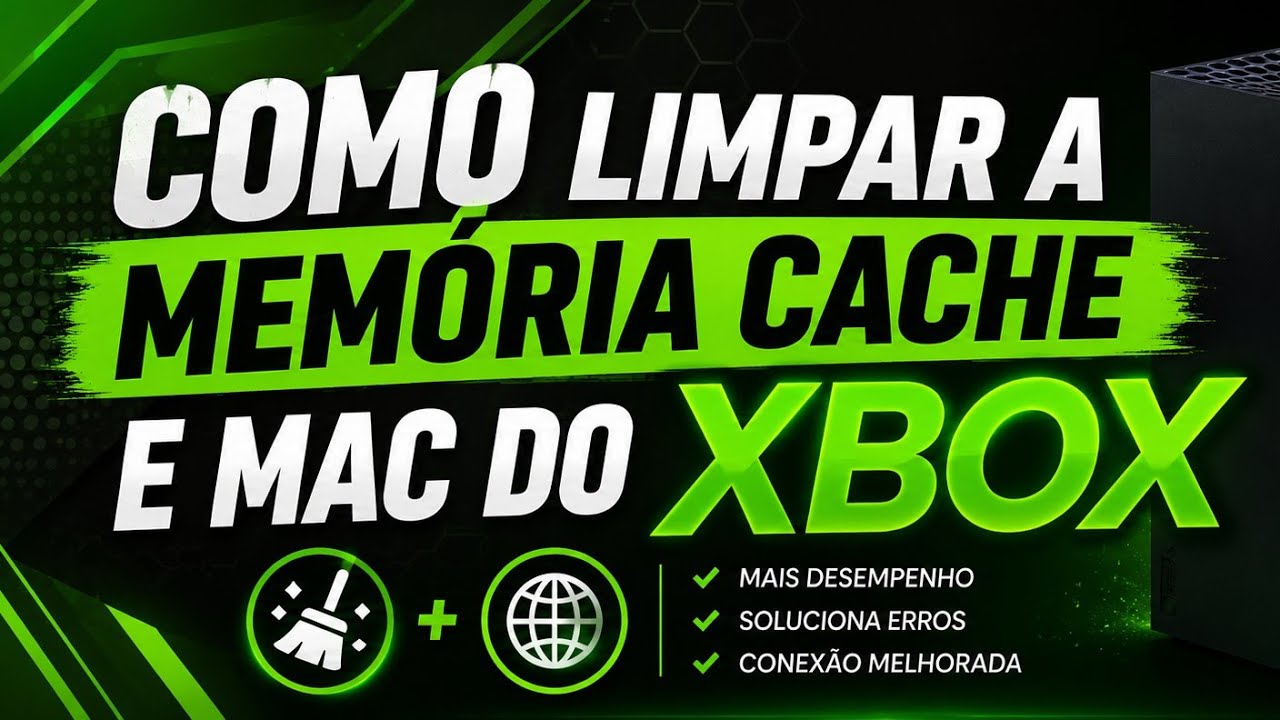 Tutorial de como limpar o Mac e a memória cache de Xbox One ou Series 
