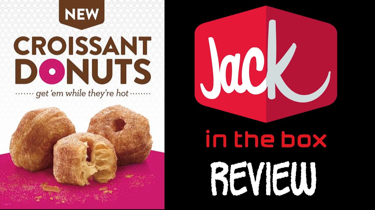 Jack in th Box: Croissant Donuts or Cronuts? | FreakEating Review 24