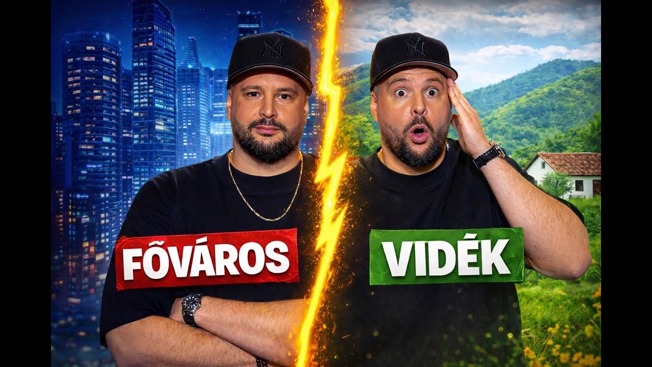 Egy fővárosi ember vidéken... Szomszédok, Fűnyírás, stb... -Rekop György #standupcomedy 2025