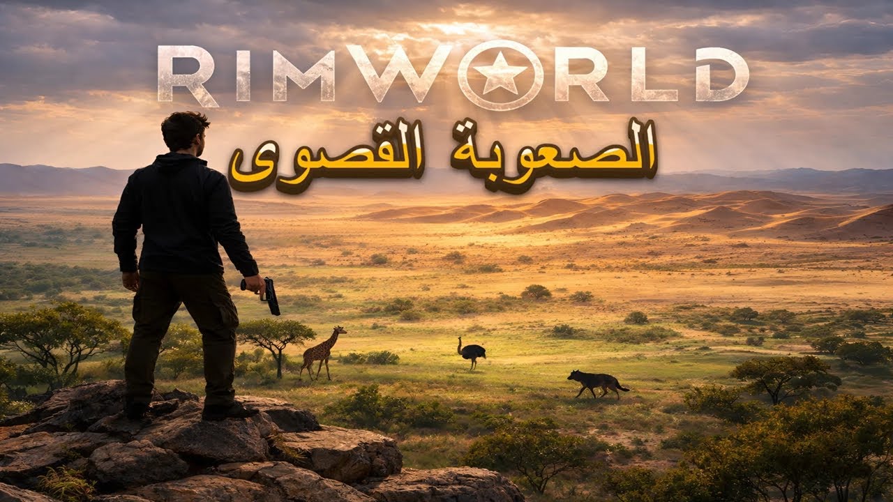 الموسم 2026 الحلقة 1 لعبة - ‏‏RimWorld - الصعوبة القصوى 😱 😈 ^_^
