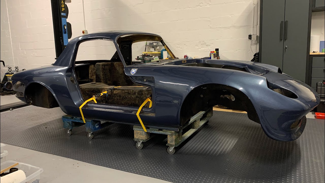 Lotus Elan S4 Bodyshell - Micro-Blisters & Damage Review