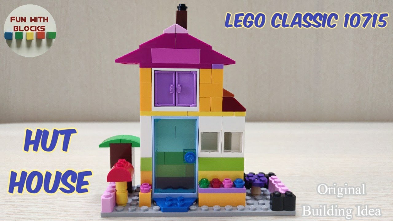 Lego Classic 10715 Hut House Building Instructions