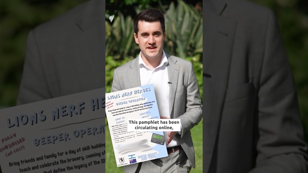 Children's event faces backlash for celebrating Israeli pager attacks