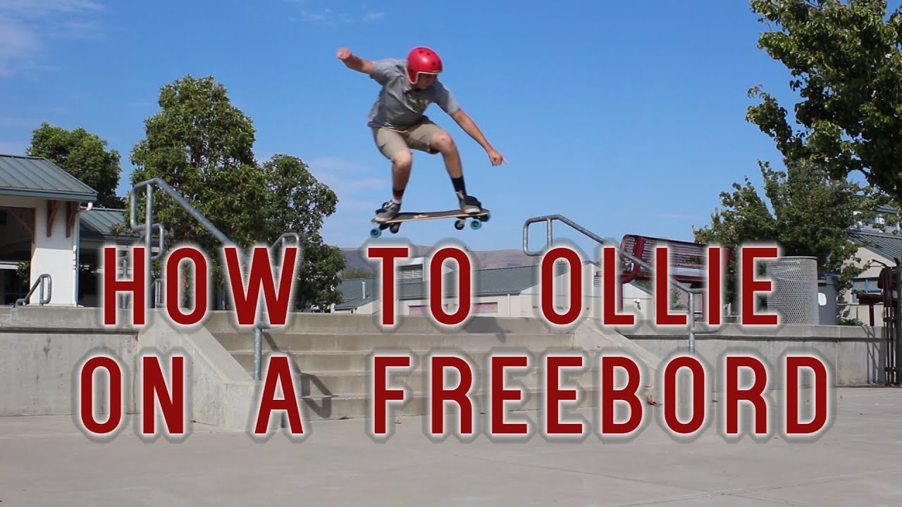 How To Ollie On A Freebord [] Freebord Trick Tips