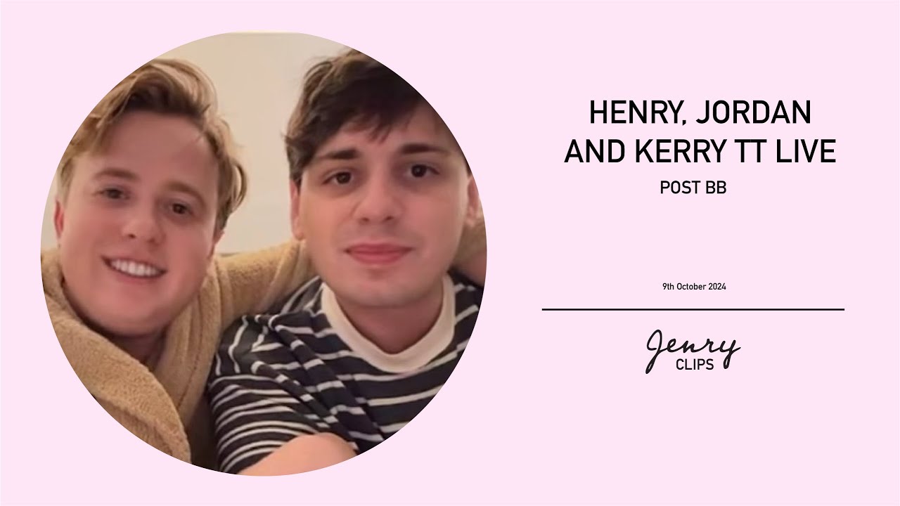 Henry, Jordan and Kerry’s Post-BB TT Live | 09/10/24