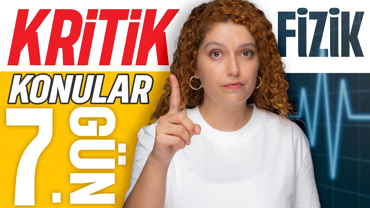 TYT Fizik kritik konular kampı | 2026 - 2027 | 12 GÜNDE (GÜN-7 Elektrik ve Manyetizma Konu Anlatım)