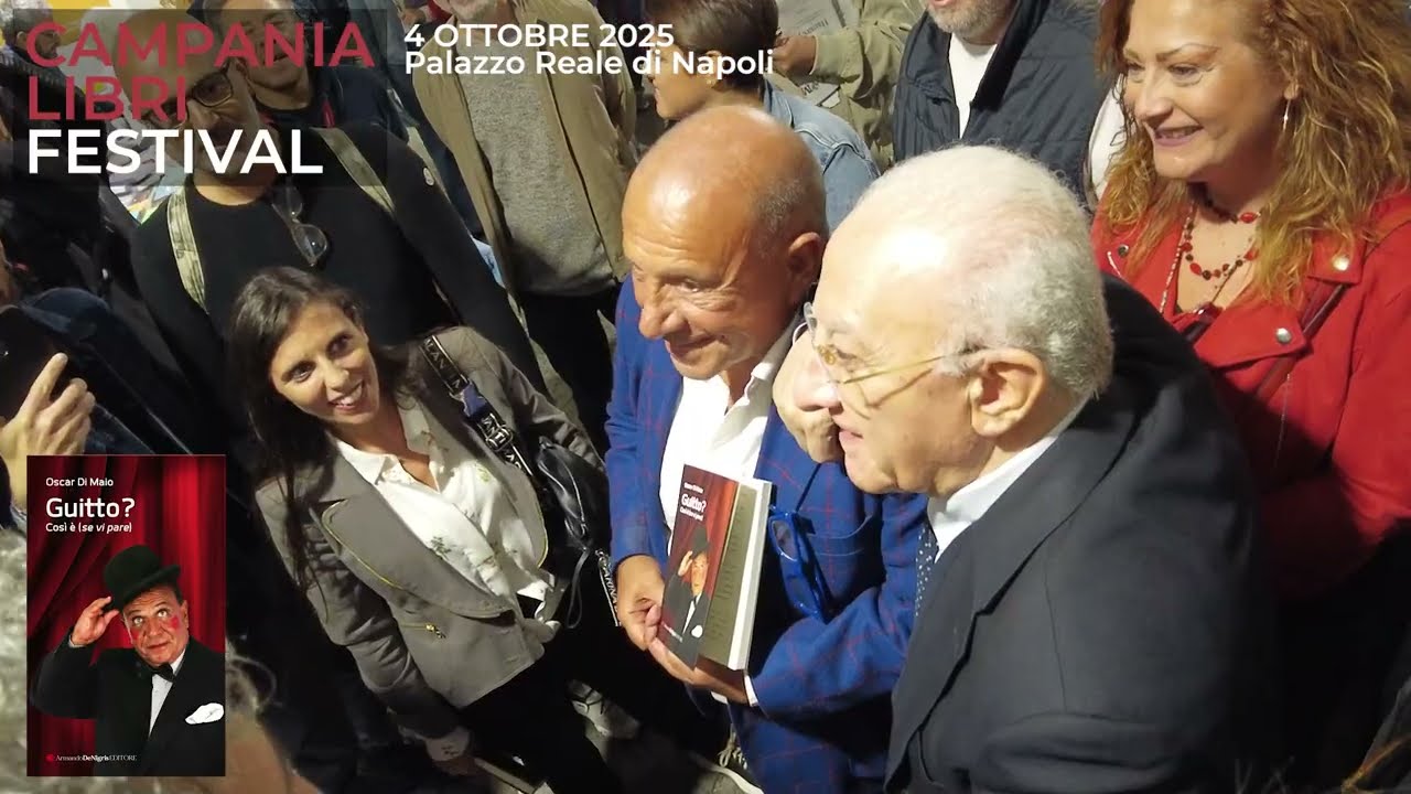 Campania Libri Festival 2025 - Oscar Di Maio: GUITTO? COSÌ È (SE VI PARE)