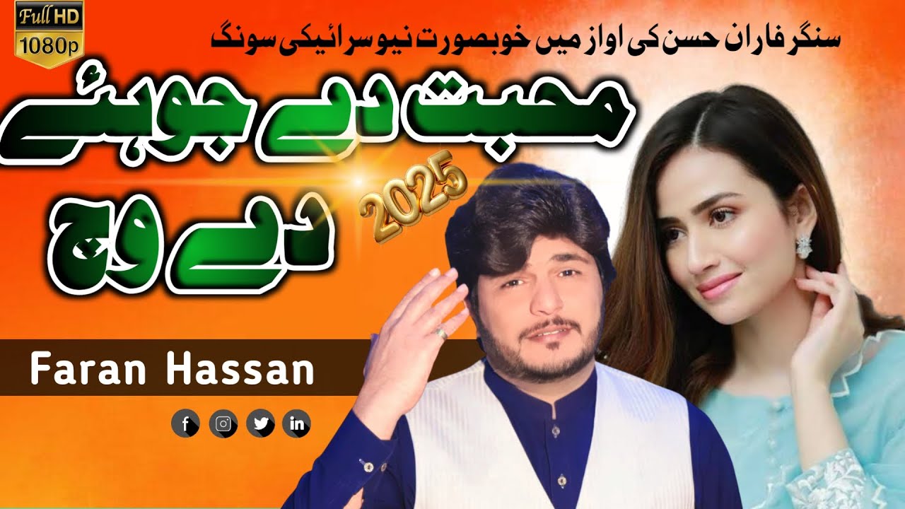 Tedy Nal La K Akhiyan Chan | Singer Faran Hassan | New Saraiki Song 2025 |