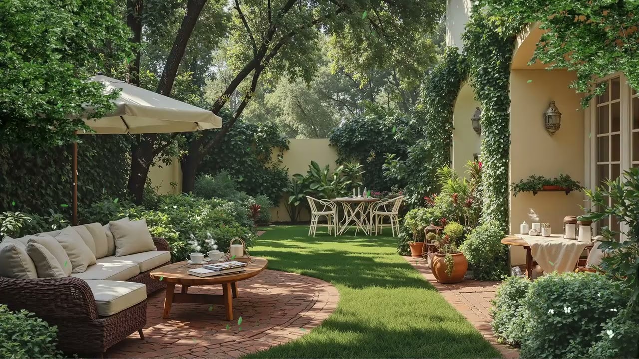 Evening Garden Jazz 🌼 Smooth Jazz Music for Sunset Relaxation & Elegant Outdoor Moments