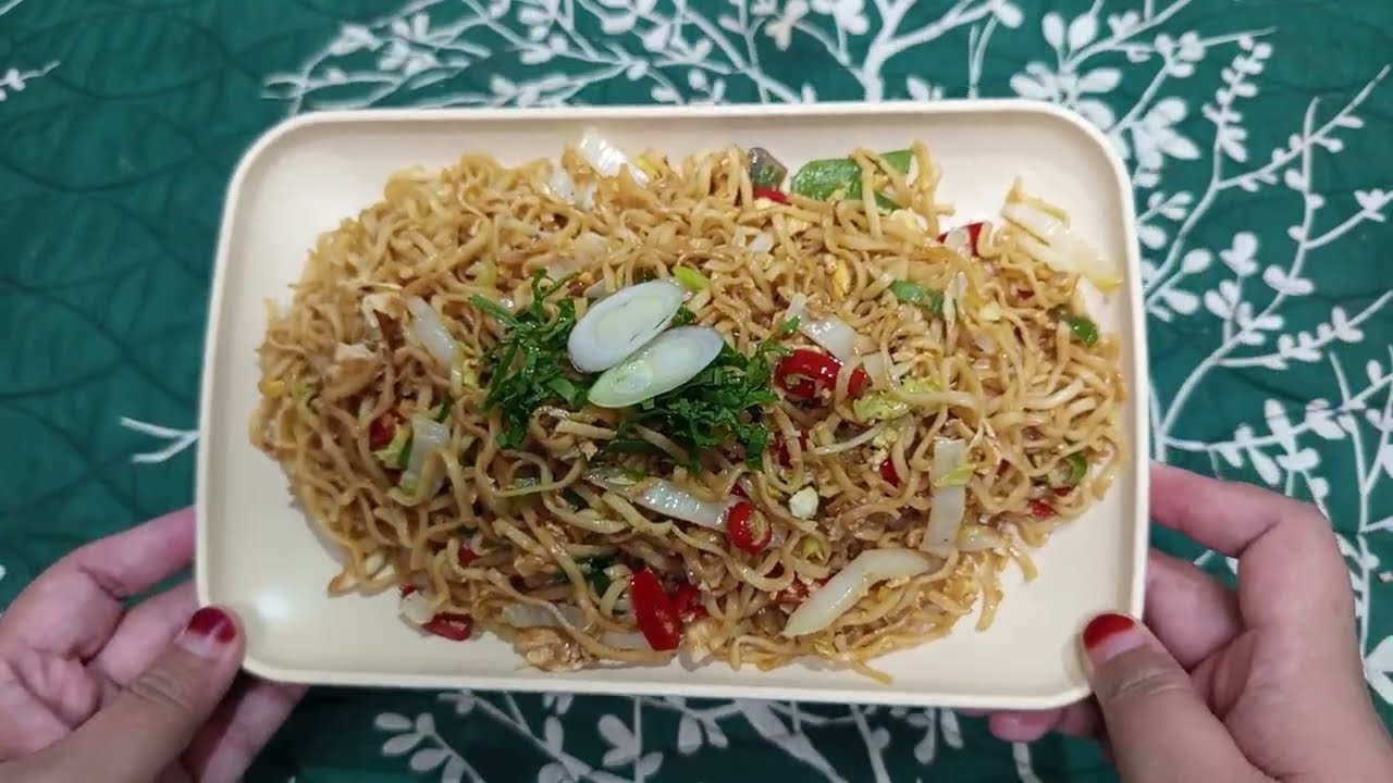 Mie Goreng #recipe #masaksederhana #food #foodie 
