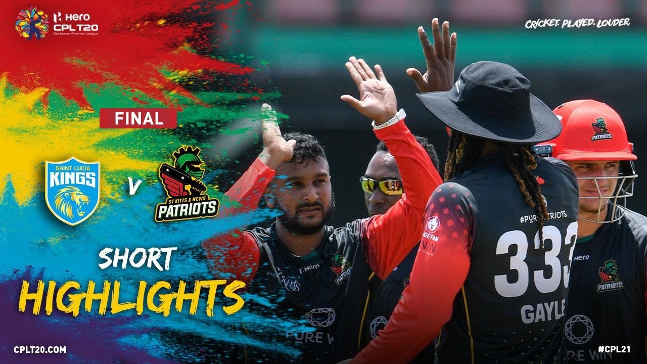 Final | Highlights | St Kitts & Nevis Patriots vs Saint Lucia Kings | CPL 2021