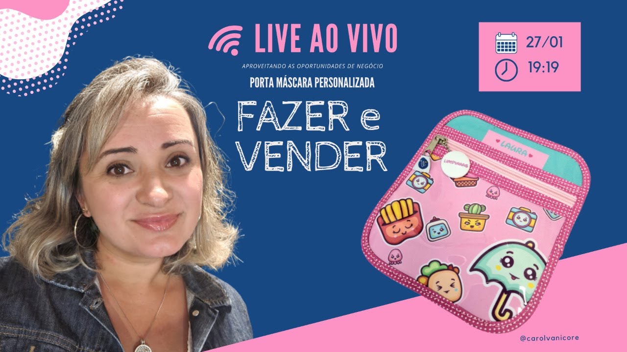 Porta Máscaras Personalizado
